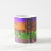 "Träumen in Millionen" abstraktes Kunstkaffeetasse Kaffeetasse (Mittel)