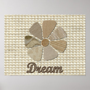 Träumen Inspiration Collage Poster