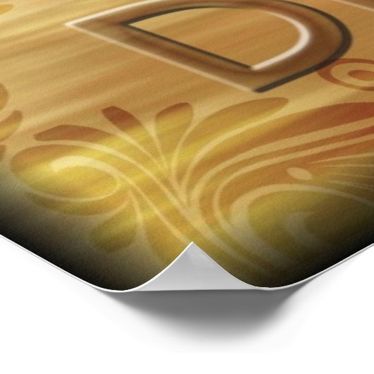 Träumen Inspiration Poster (Ecke)