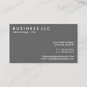 träumen jeden Tag. (Farbanpassbar) Visitenkarte (Rückseite)