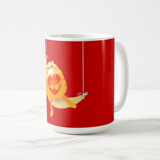 Träumen Kaffeetasse (VorderseiteRechts)
