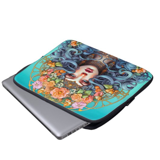 Träumen Laptopschutzhülle (Vorne Knopf)