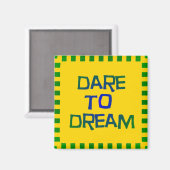 Träumen Magnet (Vorderseite/Rückseite)