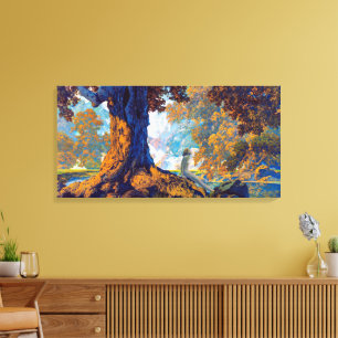Träumen Maxfield Parrish Leinwanddruck