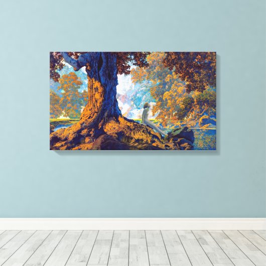 Träumen | Maxfield Parrish | Leinwanddruck (Insitu (Holzboden))