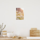 Träumen mit den Blumen Poster (Küche)