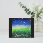 Träumen mit meiner Postkarte (Stehend Vorderseite)