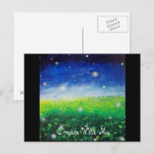 Träumen mit meiner Postkarte (Vorne/Hinten)