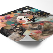 Träumen mit Sternen Poster (Ecke)