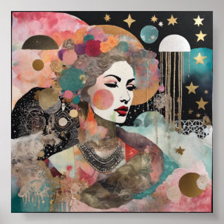 Träumen mit Sternen Poster