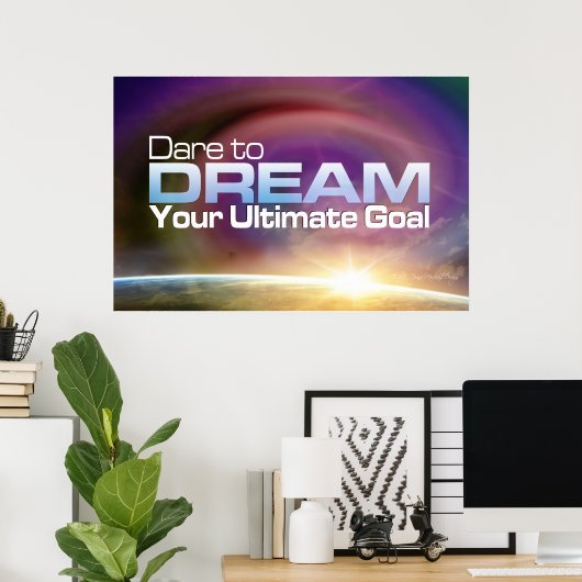 Träumen Poster (Heimbüro)