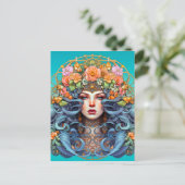 Träumen Postkarte (Stehend Vorderseite)