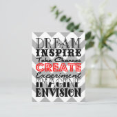 träumen postkarte (Stehend Vorderseite)