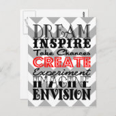 träumen postkarte (Vorne/Hinten)