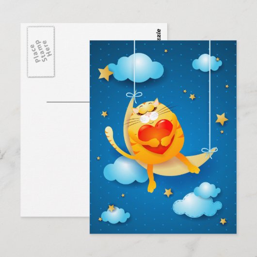 Träumen Postkarte (Vorne/Hinten)