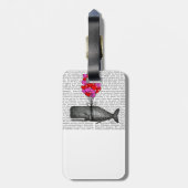 Träumen Sie, als ob Sie für immer leben Gepäckanhänger (Rückseite vertikal)