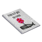 Träumen Sie, als würden Sie ewig leben Notizblock (Rechte Seite)