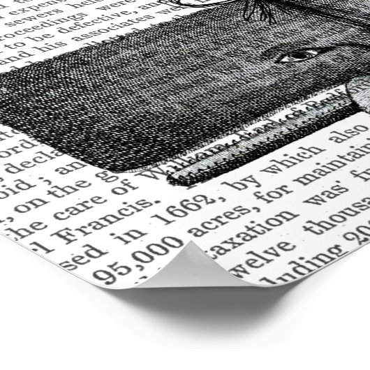 Träumen Sie, als würden Sie ewig leben Poster (Ecke)