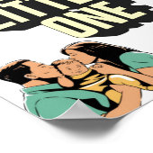 Träumen Sie ein kleines Kinderposter Poster (Ecke)