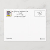 Träumen Sie ein wenig Traum Postkarte (Rückseite)