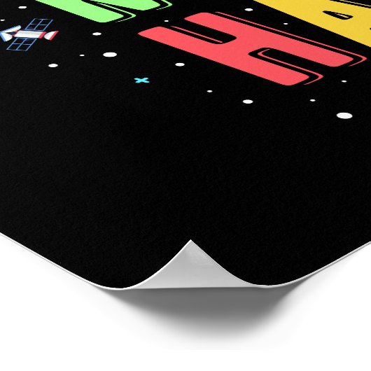 Träumen Sie große Arbeit hart und machen Sie es mö Poster (Ecke)