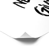 Träumen Sie große Arbeit hart versuchen, neue Ding Fotodruck (Ecke)