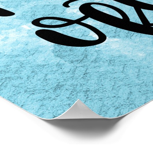 Träumen Sie große Arbeit harte Beten oft Poster (Ecke)