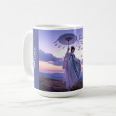 Träumen Sie mit dem Parasol und der Alpaca Br Kaffeetasse (Vorderseite Links)