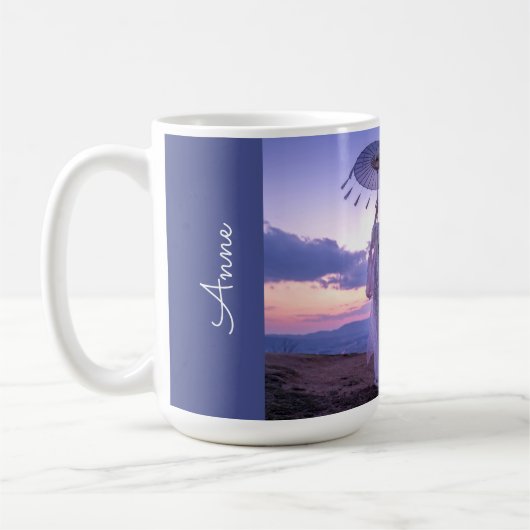 Träumen Sie mit dem Parasol und der Alpaca Br Kaffeetasse (Links)