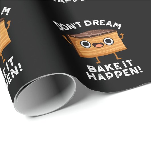 Träumen Sie nicht davon, dass es geschehen ist Kuc Geschenkpapier (Rolleneckpunkt)