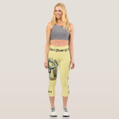 Träumen Sie nicht davon - trainieren Sie es! Fitne Capri Leggings (Vorderseite)
