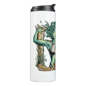 Träumen Sie nicht davon - trainieren Sie es! Fitne Thermosbecher (Nach links gedreht)