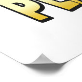 Träumen Sie nicht nur, es plant es! Poster (Ecke)