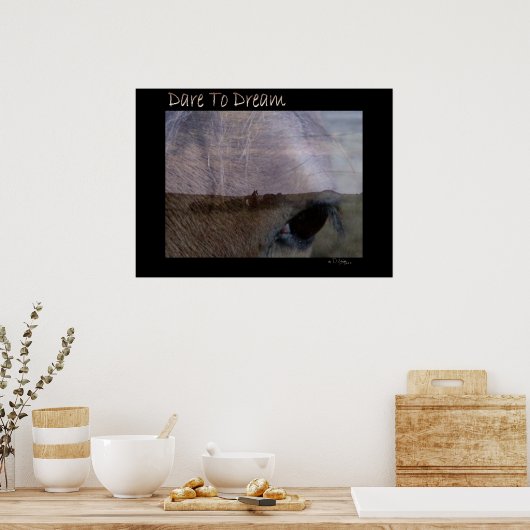 Träumen Sie Poster (Küche)