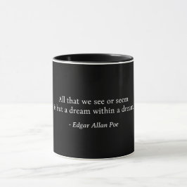 Träumen Sie von Edgar Allan Poe Tasse