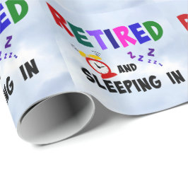 Träumen und Schlafen in Geschenkpapier