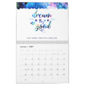 Träumen. Versuch's! Gut machen. Kalender (Jan 2027)