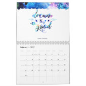 Träumen. Versuch's! Gut machen. Kalender (Feb 2027)