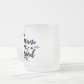 Träumen. Versuch's! Gut machen. Mattglastasse (Vorderseite Links)