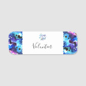 Träumen. Versuch's! Gut machen. Namensschild (Vorderseite)