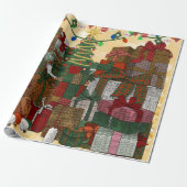 Träumen vom Weihnachtsmorgen! Geschenkpapier (Ungerollt)