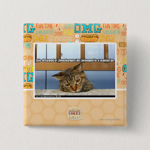 Träumen von Cheesburgers Button