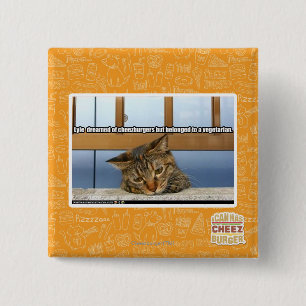 Träumen von Cheesburgers Button