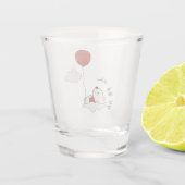 Träumen von dir. Ich habe dich Liebe. Koreanischer Schnapsglas (Rückseite)