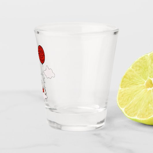 Träumen von dir. Ich habe dich Liebe. Koreanischer Schnapsglas (Rechts)