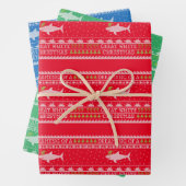 Träumen von einem großen weißen Hai, einem keuchig Geschenkpapier Set (Beispiel)