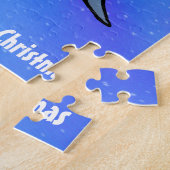 Träumen von einem großen weißen Weihnachtspuzzle Puzzle (Seite)