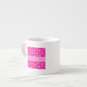 Träumen von einem rosa Weihnachten Espressotasse