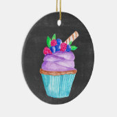 Träumen von einem süßen Weihnachten! Keramik Ornament (Rechts)