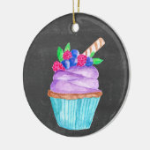 Träumen von einem süßen Weihnachten! Keramik Ornament (Links)